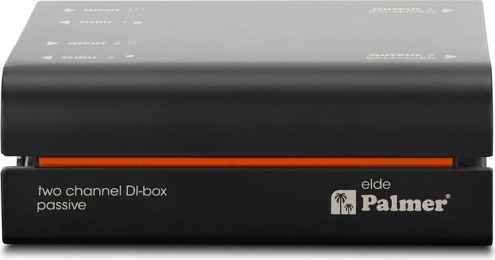 Produktbild Palmer Audio elde - Passive 2-Kanal DI-Box (DI Box)