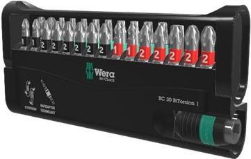 Image du produit Wera Bit-Check 30 BiTorsion 1 (Cruciforme Phillips PH, Cruciforme Pozidriv PZ)