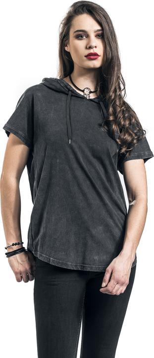 Produktbild Black Premium T-Shirt mit Kapuze (4XL)