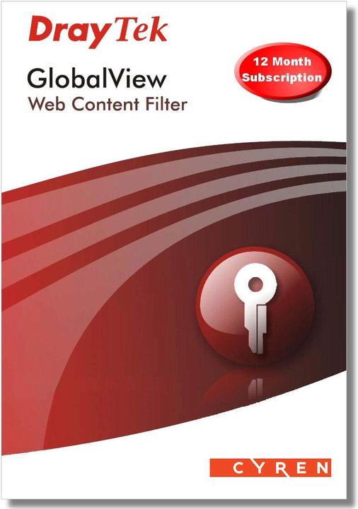 Draytek Globalview WCF B 12 Months Card