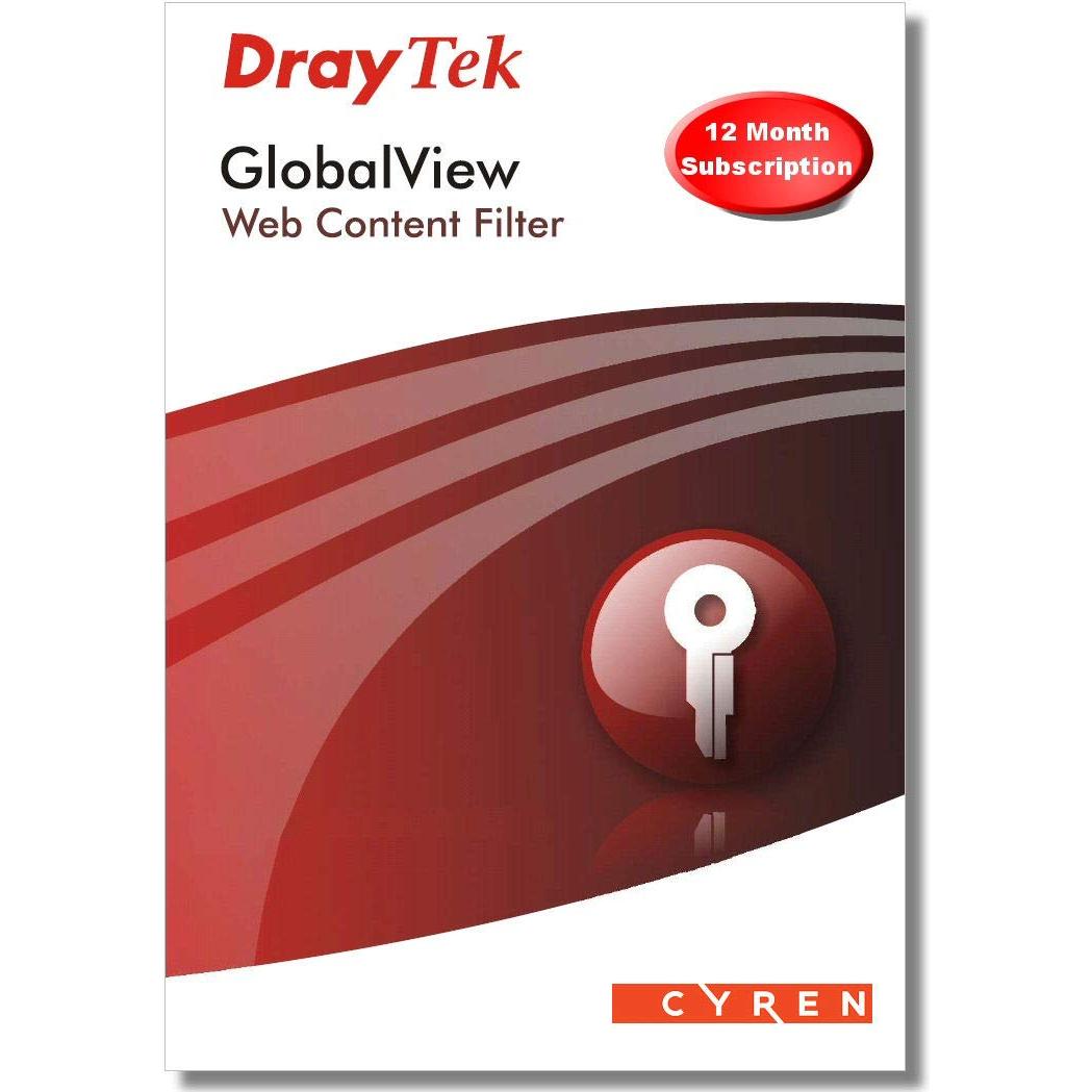 Draytek Globalview WCF B 12 Months Card, Router