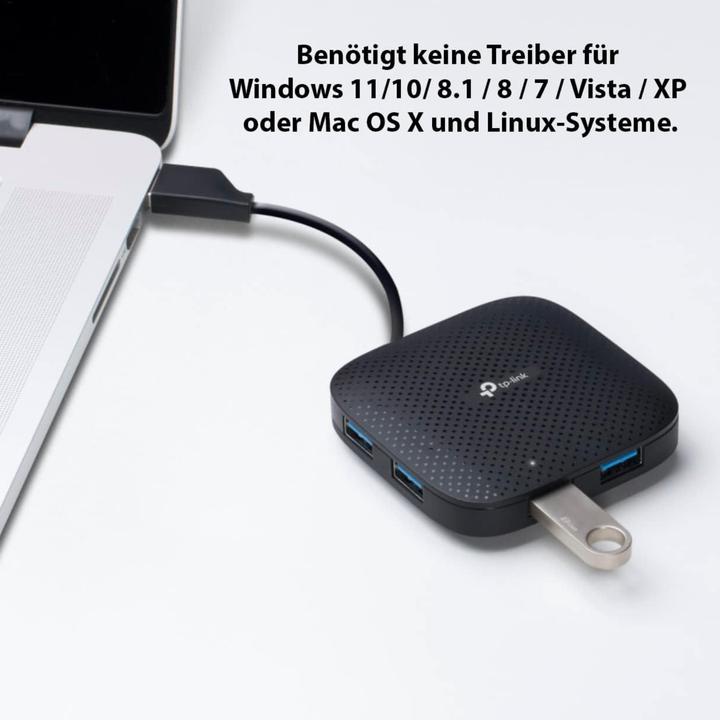 Produktbild TP-Link USB-Hub 4x USB 3.0 UH400 (USB-A, 4 Ports)
