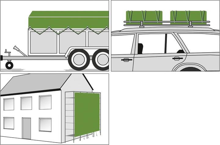 Produktbild Kerbl Abdeckplane PolyGuard (10 x 8 m)