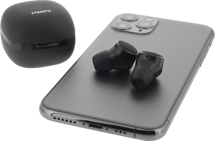 Actual product image Streetz TWS-001 Wireless In-Ear Headphones black (Wireless)