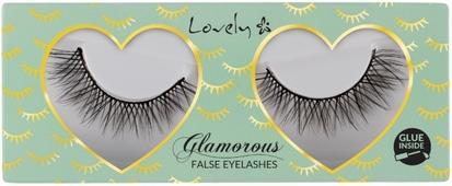 Actual product image Lovely False Eyelashes Glamorous Eyelashes 2.2G (Artificial eyelashes)