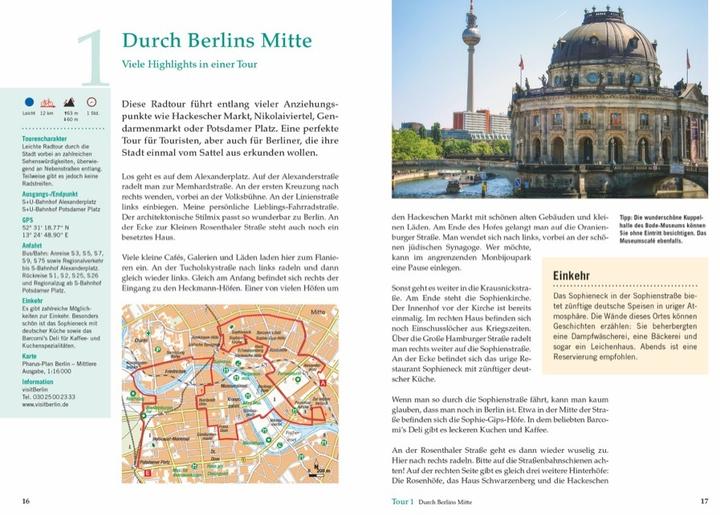 Produktbild Radtouren für Langschläfer Berlin (Deutsch, Christine Volpert, 2021)