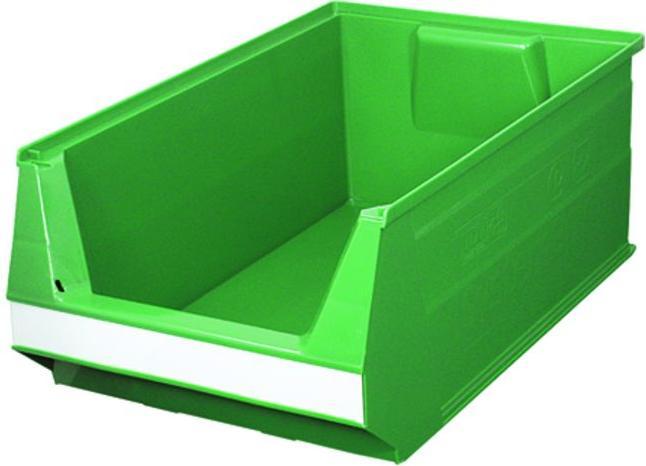 Actual product image kaiserkraft Labels for open fronted storage box