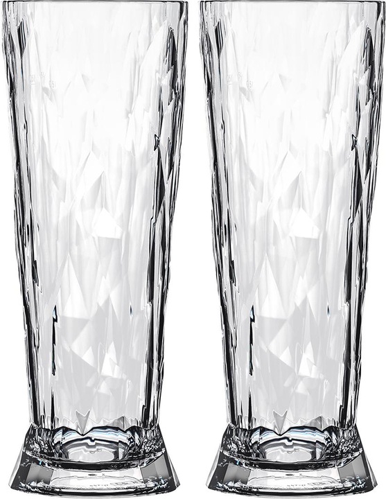 Immagine prodotto Koziol Bicchiere da birra Superglas Club No. 10, 300 ml, 2 pezzi (0.30 l, 2 x)