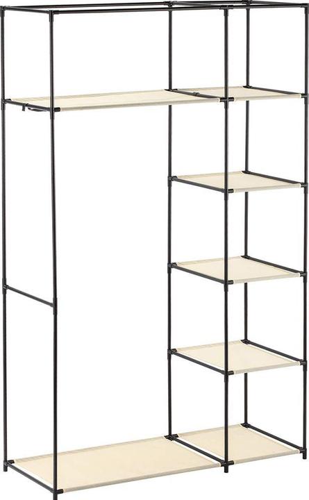 Actual product image MSV PENDERIE 110X45X177CM TAUPE (45 x 45 x 177 cm)