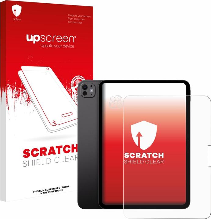 Produktbild upscreen Schutzfolie für Apple iPad Pro 11" 2025 (Display+Kamera) Displayschutz Displayschutzfolie Folie (1 Stk., Apple iPad Pro 11 2025)