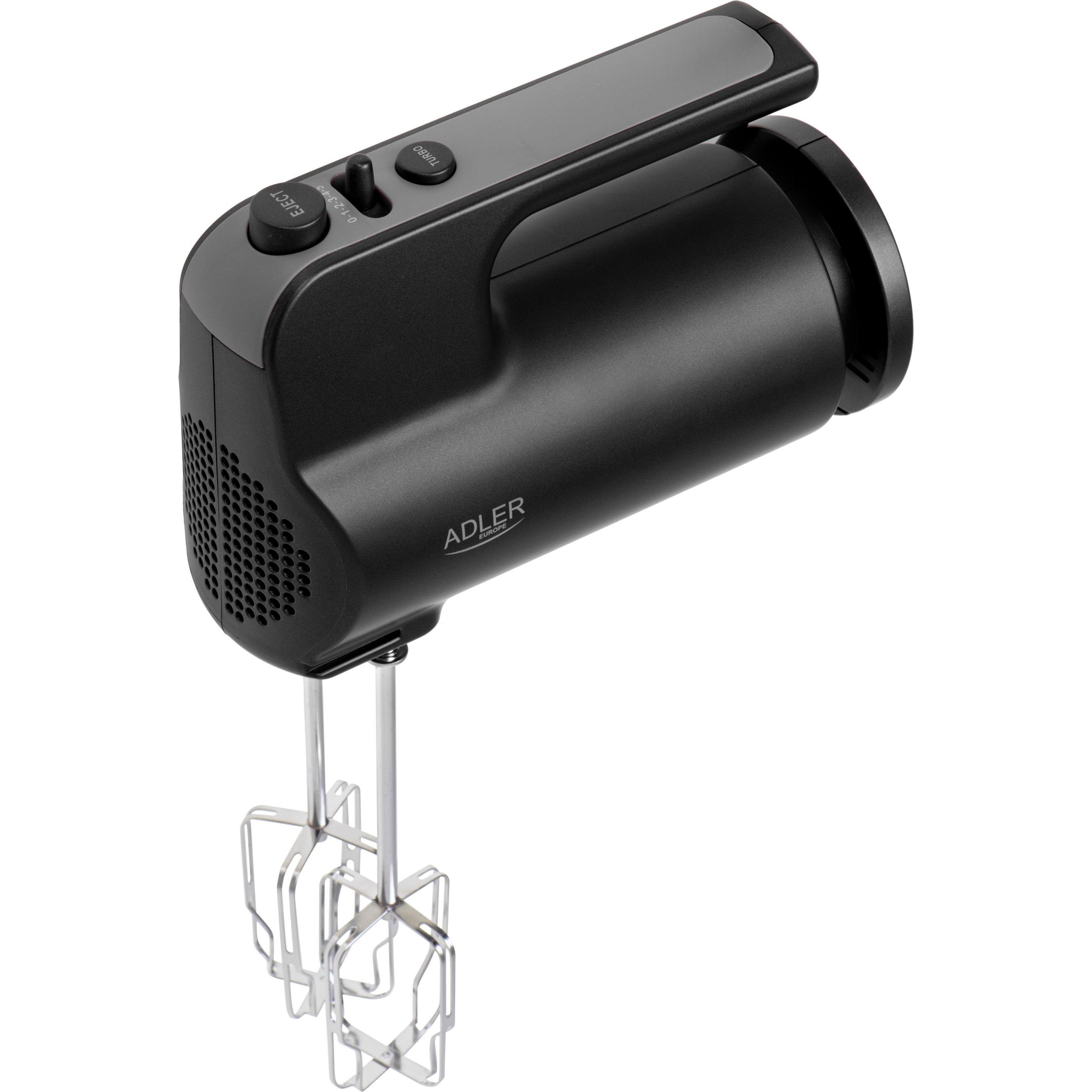 Adler Miscelatori e frullatori Miscelatore a mano AD 4230 Miscelatore a mano 550 W Numero di, Sbattitore, Nero