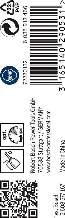 Immagine prodotto Bosch Professional Zubehör Punta PRO Metal HSS-G, 2,5 x 30 x 57 mm (2,5 mm)