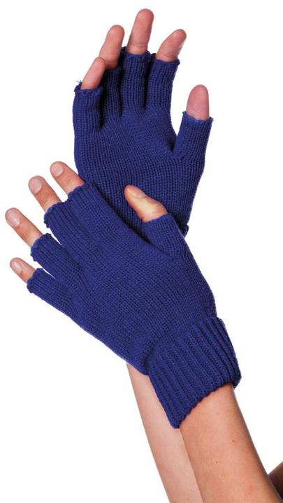 Produktbild Wilbers Fingerlose Strickhandschuhe blau