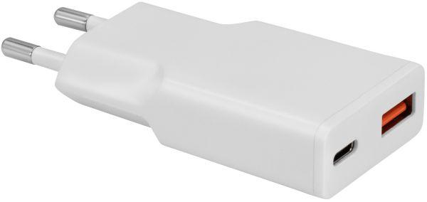 Produktbild Maxtrack USB-C/USB-A Fast Charger (30 W)