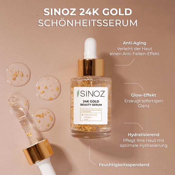 Actual product image Sinoz 24K Gold Beauty Serum 30ml (30 ml)