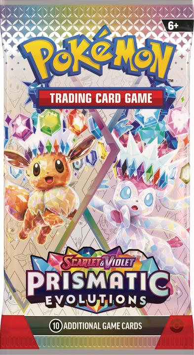 Actual product image Pokémon Prismatic Evolutions (English, Bundle)