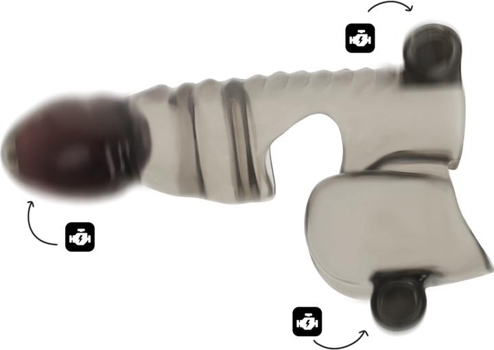 penisring funktion Penisring Vibrator Vibrierende Ringe Klitoris-Stimulator Erektionsförderung  Sexuelle Leistungsfähigkeit Verbesserndes Produkt Sexspielzeug für Männer main image 0
