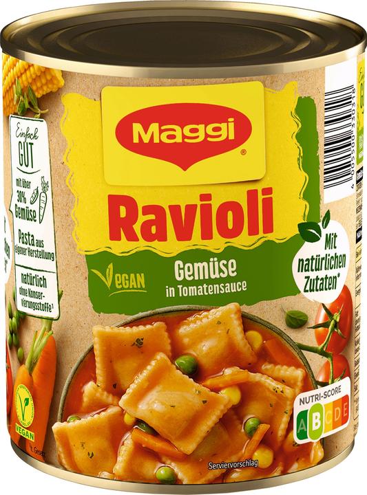 Actual product image Maggi Ravioli Vegetable Ready Meal 800.0 g (800 g)