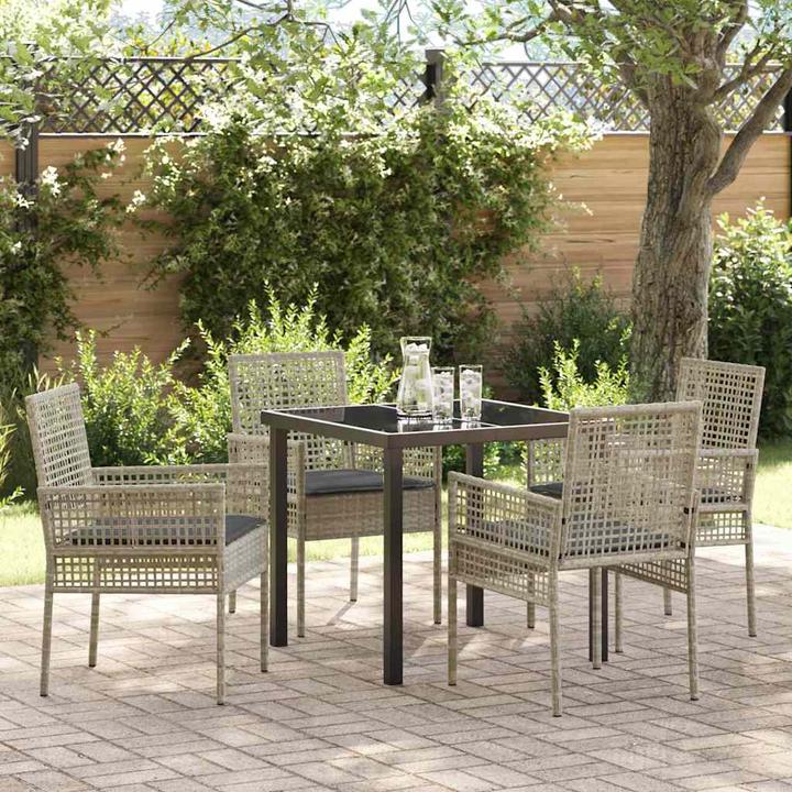 Actual product image vidaXL Garden dining set (80 cm)