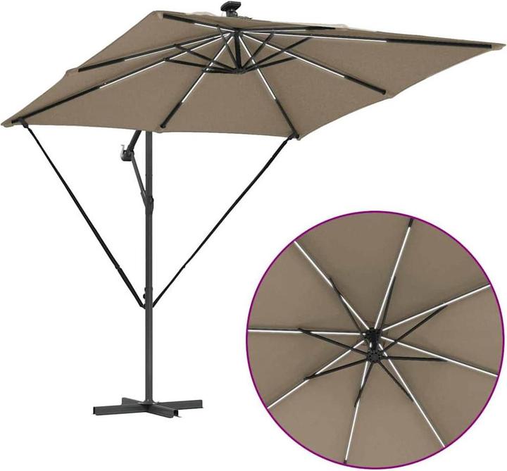 Actual product image vidaXL Cantilever Parasol (2.49 m)