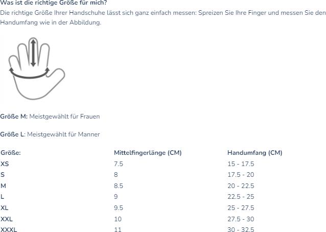 Nährwerte und Zutaten Bertschat Beheizte Fahrradhandschuhe Dual Heating (XS)