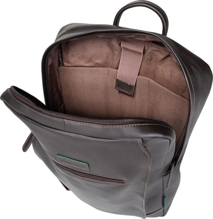Actual product image Bugatti Clark backpack leather 42 cm laptop compartment (15.40 l)