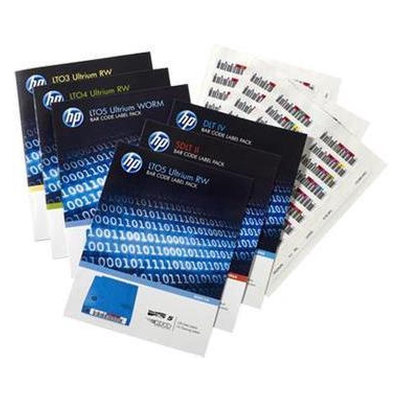 HP Barcode label (LTO-7 Ultrium), Patroon