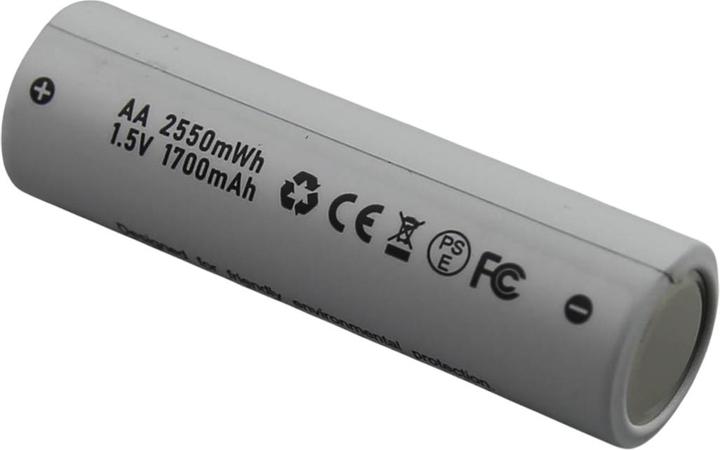 Actual product image Avizar AA 14500 USB-C Akku Wiederaufladbar (1 pcs., 14500, 1700 mAh)
