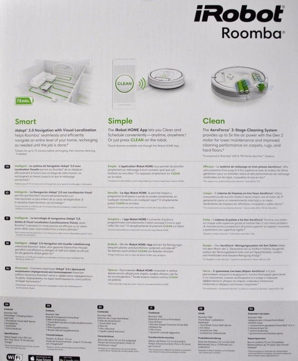 Productafbeelding iRobot Roomba 960 (Robotstofzuiger)