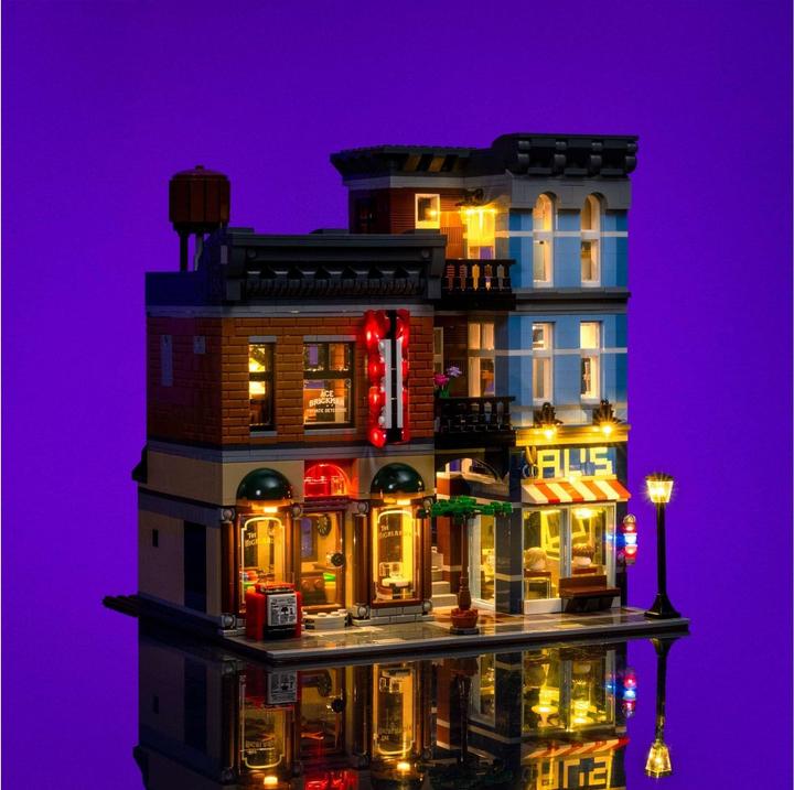 Produktbild Light my bricks LMB 2.0 LED Licht Set für LEGO® 10246 Detektiv-Büro