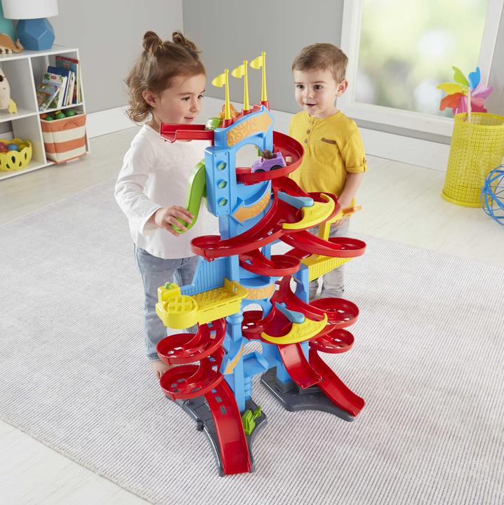 Produktbild Fisher-Price Little People Hochhaus Rennbahn