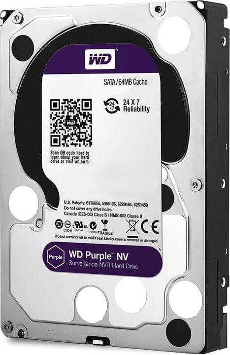 Actual product image WD Purple NV 8000GB Serial ATA III Internal Hard Drive (8 TB, 3.5")