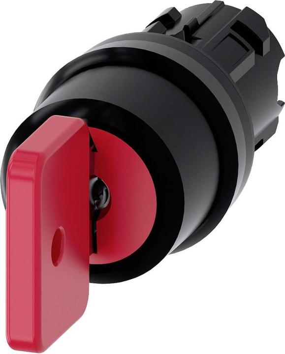 Actual product image Siemens Key switch 3step rectangular Ř22mm 3SU1000-4FL01-0AA0