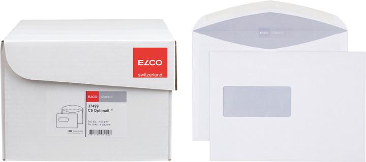 Immagine prodotto Elco Buste classiche in confezione bulk da ufficio (C5, 500x)