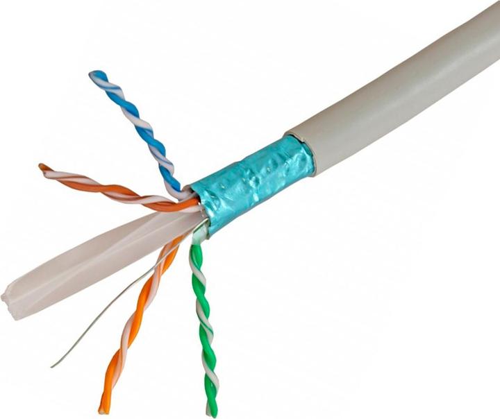 Produktbild PNI CAT6 F06 FTP-Kabel mit 4 Paaren für 1-Gigabit-Internet- und Überwachungssysteme Rola 305 m (Kabel)