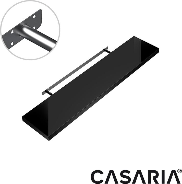 Produktbild Casaria Wandregale (70 x 23 x 3.8 cm)