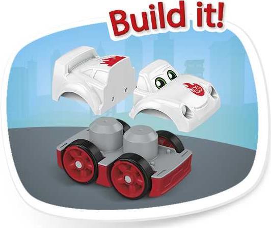 Actual product image Mega Bloks Storytelling - Build & Race Rig