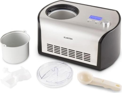 Image du produit Klarstein Snowberry and Choc Machine à glace 1,2l Fonction de maintien au frais InoxLook