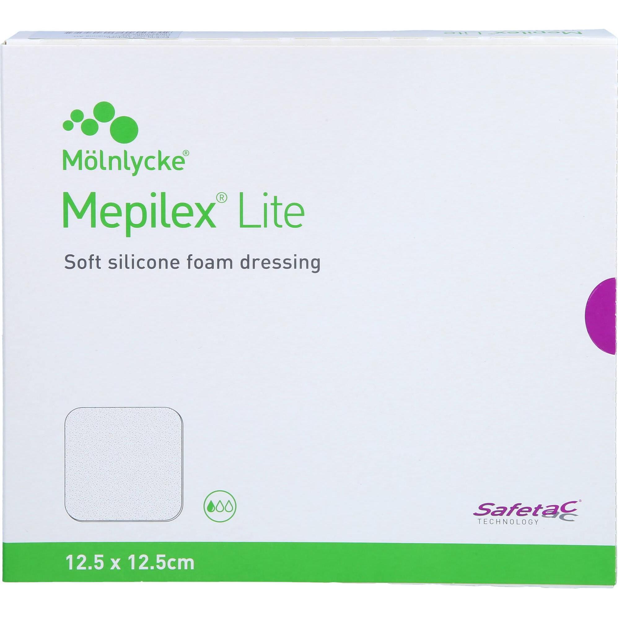Thumbnail - Mölnlycke, Verbandsmaterial, MEPILEX LITE 12.5X12.5CM S