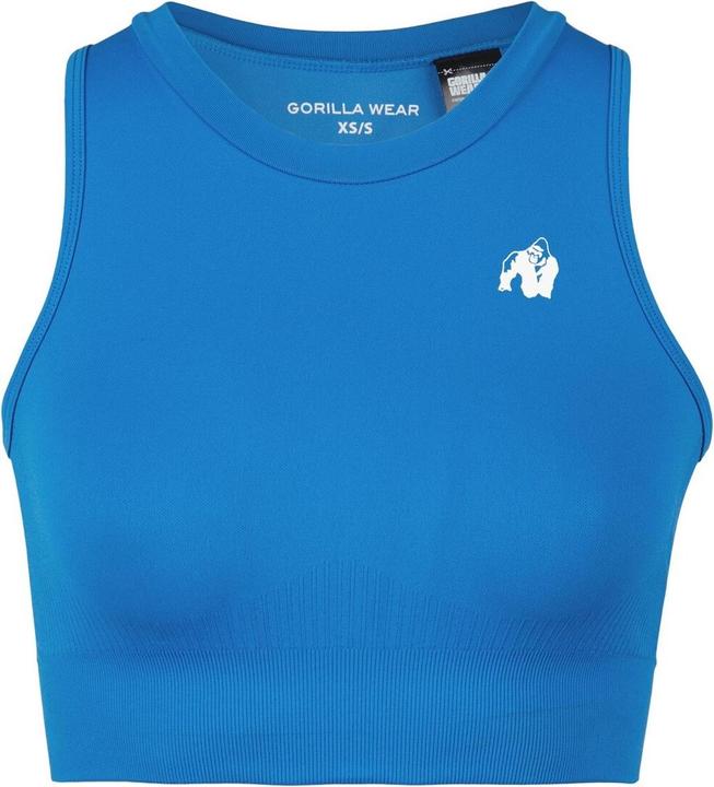 Immagine prodotto Gorilla Wear Olivia Seamless Crop Top - blau (M, L)