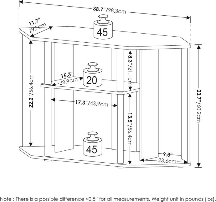 Immagine prodotto Furinno Supporto con Aste in Plastica