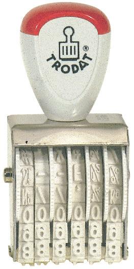 Produktbild Trodat Ziffernstempel