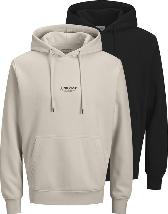 Actual product image Jack & Jones 2er-pack Sweatshirt Sweatshirt (XXL)