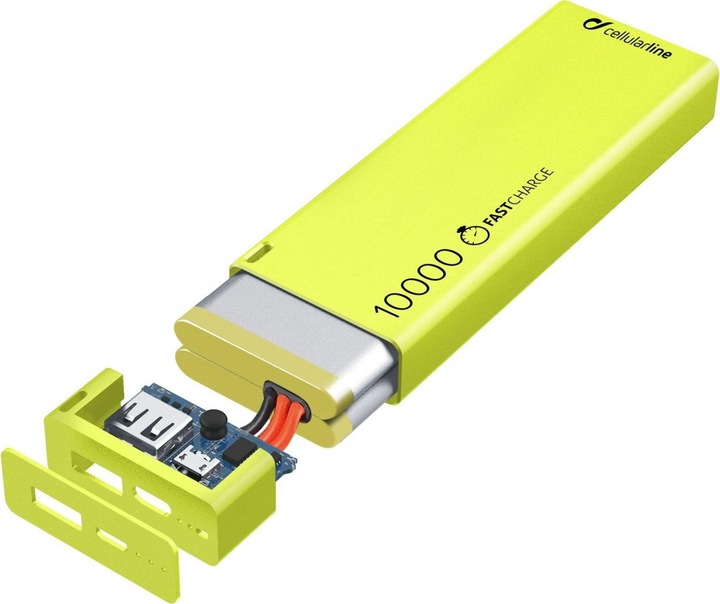 Actual product image Cellularline Freepower Slim (10000 mAh, 10 W, 37 Wh)