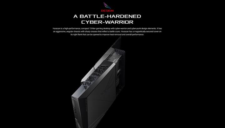 Actual product image ASUS ROG Huracan G21CN-CH015T (512 GB, 32 GB, Intel Core i7-8700, GeForce GTX 1080)