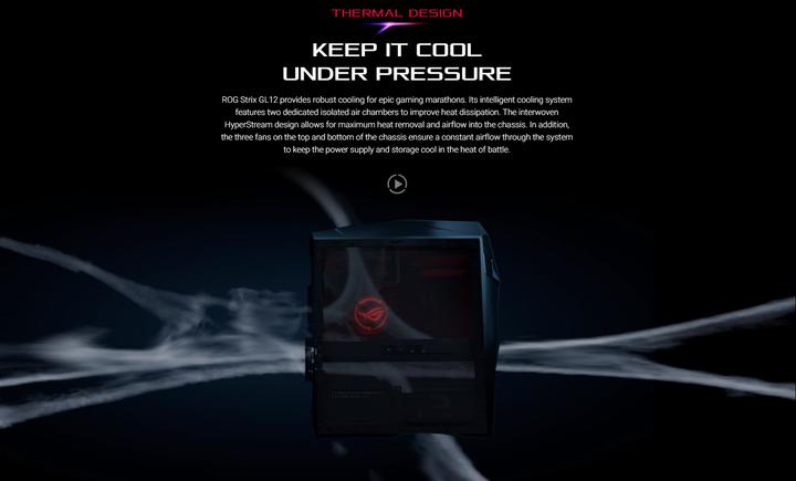 Actual product image ASUS ROG Strix GL12CM-CH010T (512 GB, 32 GB, Intel Core i7-8700K, GeForce GTX 1080)