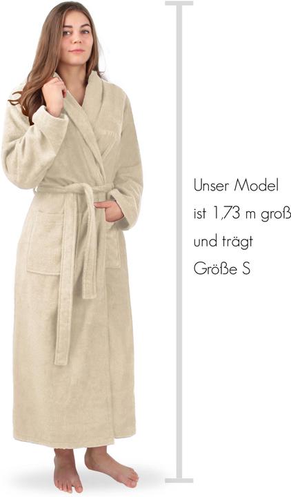 Actual product image Normani 100% cotton bathrobe Lola - 1415 (40)