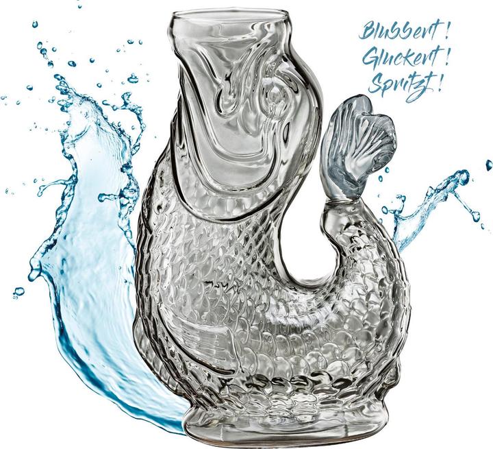 Produktbild Cilio NEMO Wasserkaraffe grau 10x15,5x23cm (1 l)