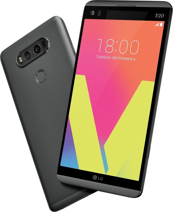 Image du produit LG V20 (64 Go, Gris Titan, 5.70", Double SIM hybride, 16 Mpx, 4G)