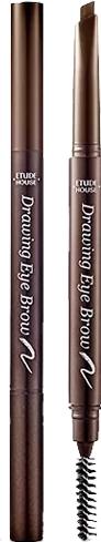 Image du produit Etude House House Drawing Eye Brow 0.25g Dark Brown 21AD Crayon à sourcils longue durée pour une texture douce (Dark Brown)